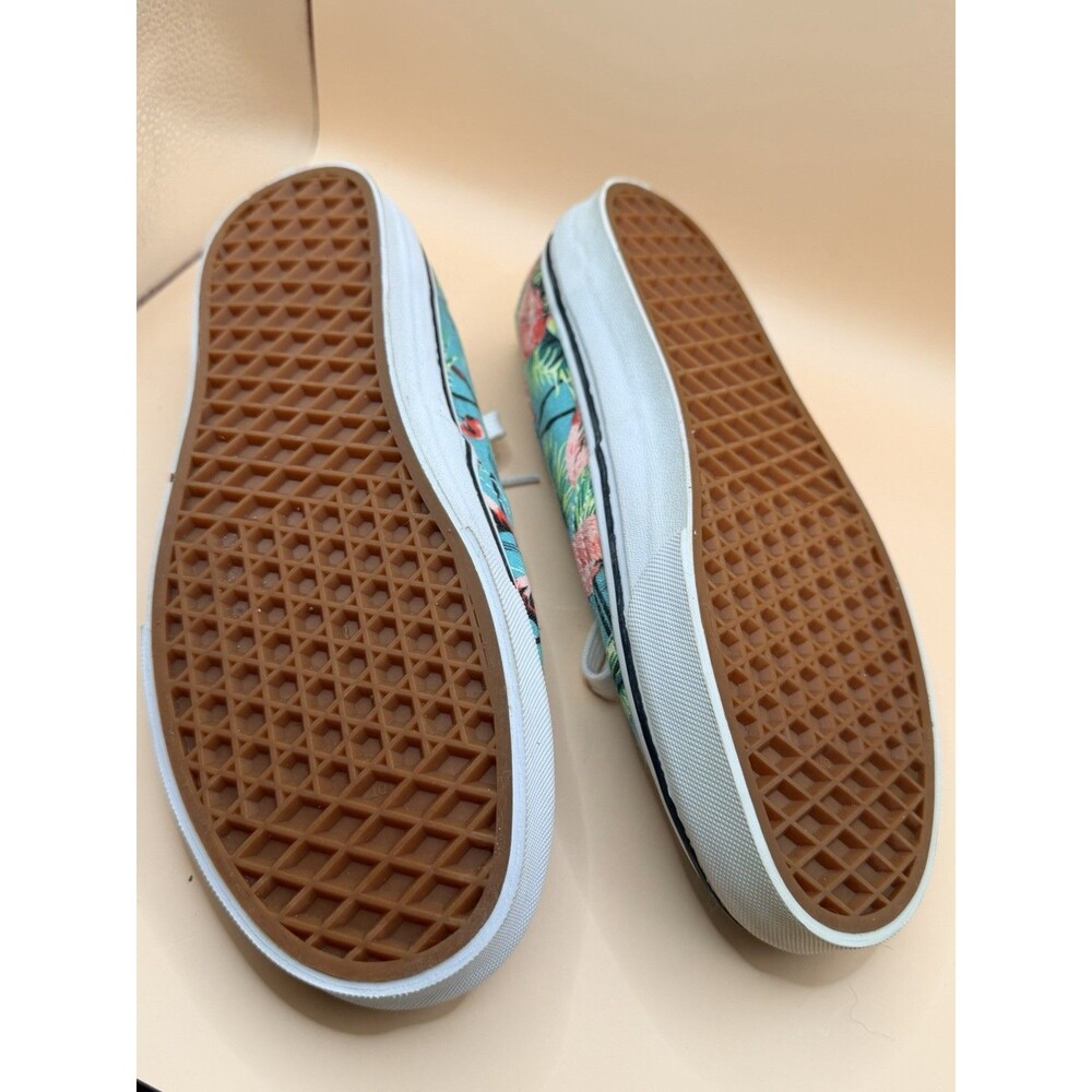 Vans Van Doren Flamingo Tropical Print Sneakers Unisex Size 9 NWOB - Picture 3 of 3